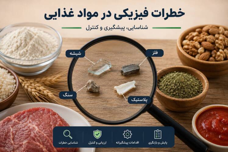 مخاطرات فیزیکی در ایزو 22000 چیست؟ راهنمای کامل شناسایی، پیشگیری و کنترل